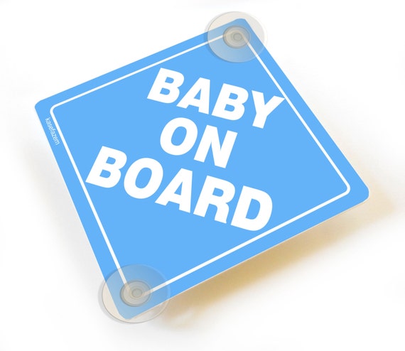 Handmade Personalised Granddaughter Baby on Board Car Sign