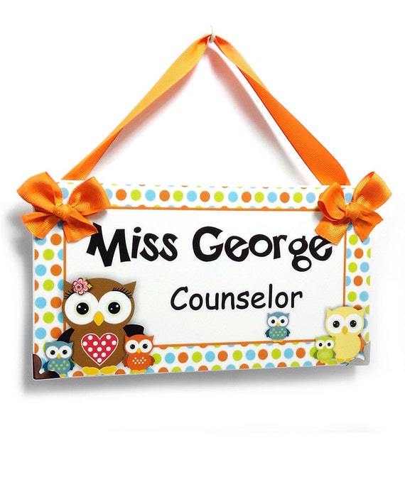 Owls Themed Classroom Decor School Counselor Class Wall Door Etsy