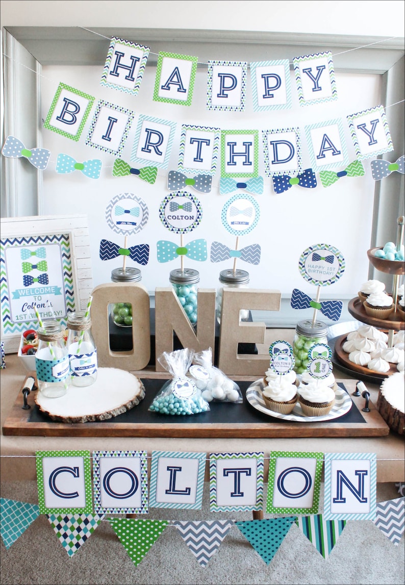 19 First Birthday Party Decorations For Boy