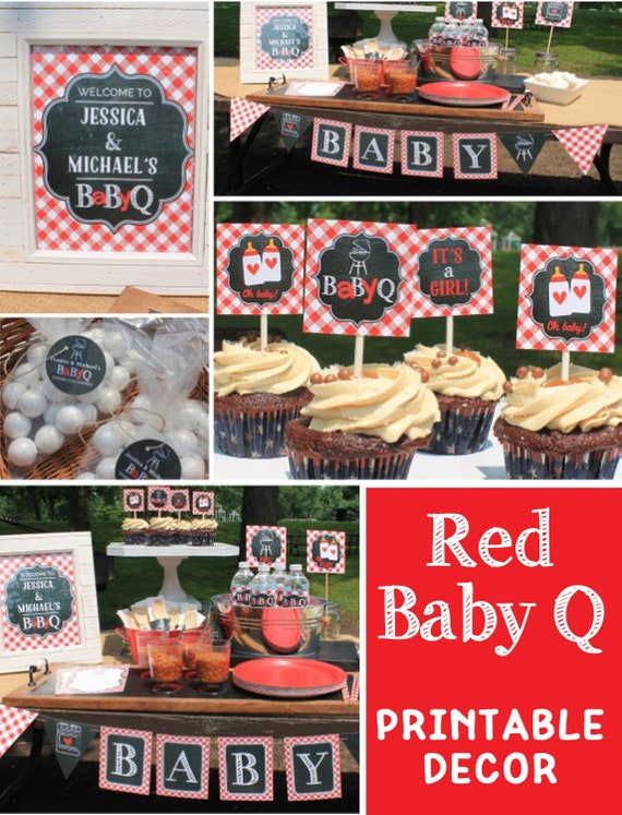 baby q shower decorations