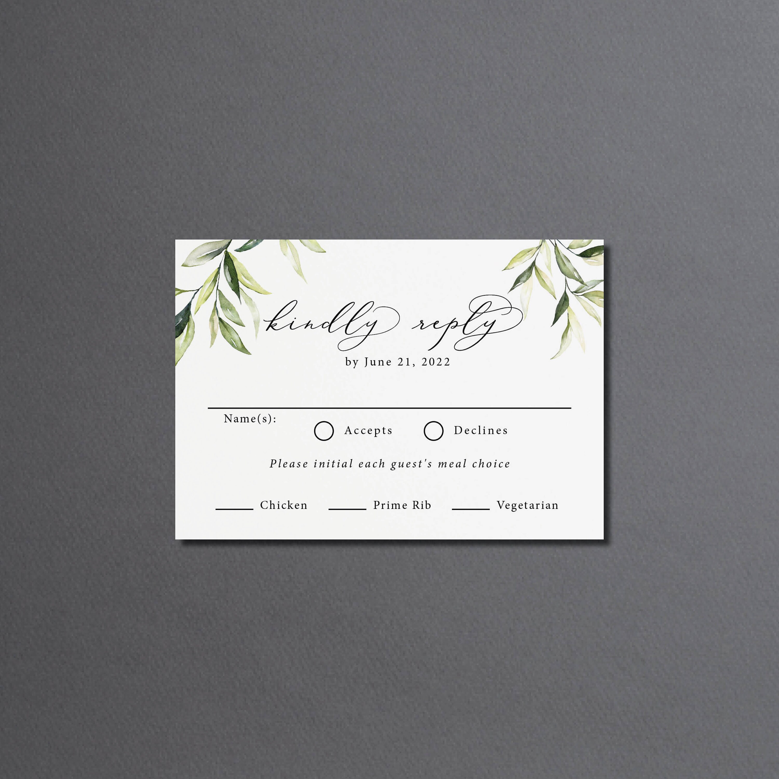 Rehearsal Dinner Invitation with RSVP Cards printed rehearsal Etsy