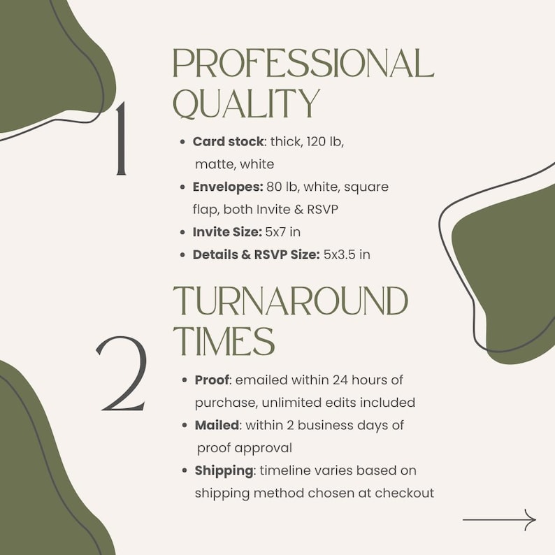 Terracotta Wedding Invitation suite printed: RSVP and details card, fall floral wedding, W130 image 4