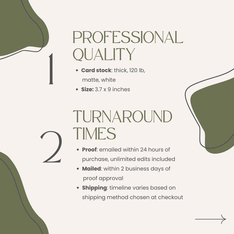 a flyer for a professional quality furniture store