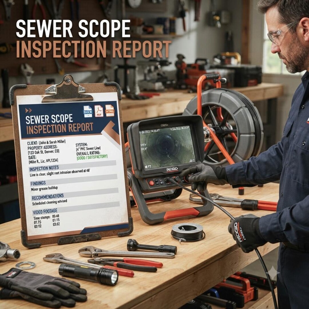 Sewer Camera Inspection Report.pdf Sewer Scope Inspection Report Template (PDF, DOCX, HTML) – Plumbing ...