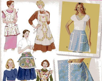 Simplicity Sewing Pattern 4282 - Misses' Aprons (S-L)
