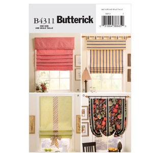 Butterick Sewing Pattern B4311 - Window Shades