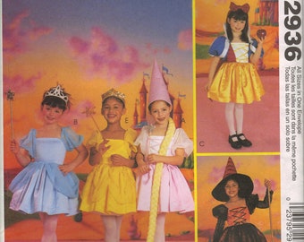 McCall's Costume Sewing Pattern 2936 - Children's & Girl's Storybook Costumes