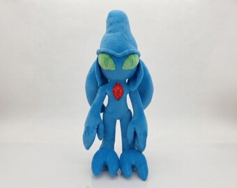 Peluche artesanal de Chaos Art, juguete suave grande de 50 cm, artículo de colección único inspirado en videojuegos.