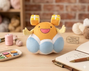 Pluszowa zabawka Ditto Bellossom – słodka pluszowa zabawka inspirowana Pokémonami Transformers, wykonana na zamówienie przez fanów, pluszowa zabawka w stylu anime, kawaii Gloom Evolution