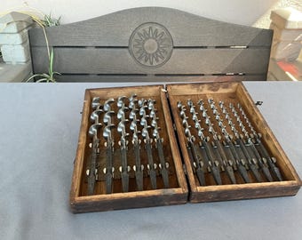 Vintage Irwin Auger Bit Set 13pc