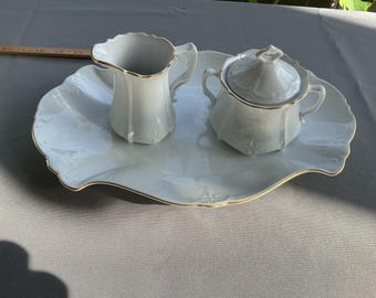 Hutschenreuther Sugar and Cream . Serving Dish Set.