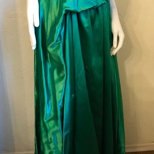 1940s 1950s Ceil Chapman Emerald Green Evening Gown Dress S - Etsy