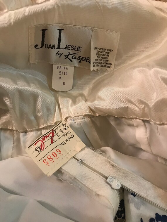 1960’s 70’s Joan Leslie for Kasper Cotton Gauze B… - image 10