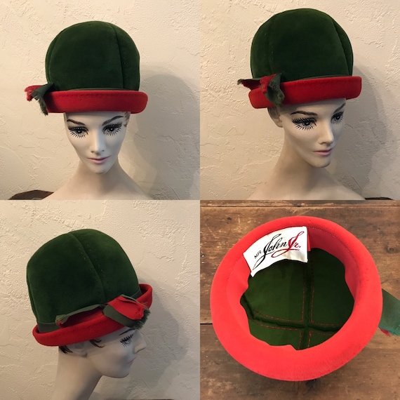 1960’s 70’s Mr John Jr Mod Mod Hat Carnaby St - image 1