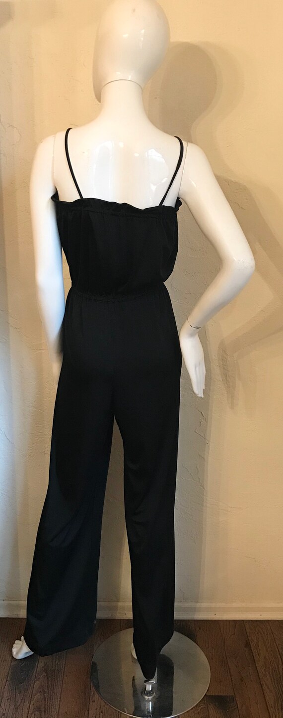 1970’s Mod Disco Dancing Queen Knit Jumpsuit  & S… - image 7