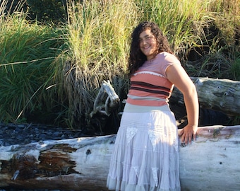 Everyday Princess Moana Dress Costume, Made to Order, Upcycled Materials WILL VARY