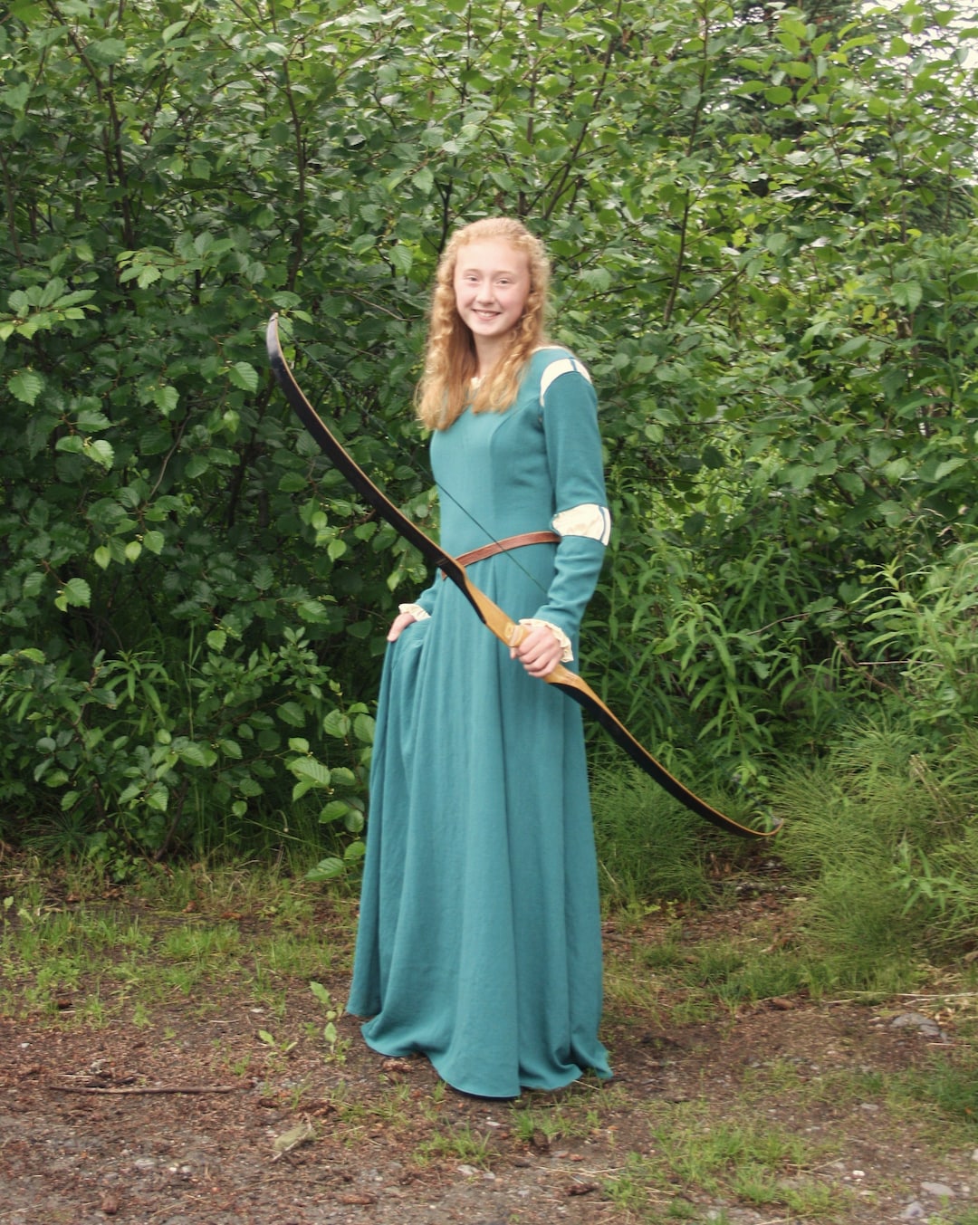 slim fit dress slacks Toddler Classic Disney's Brave Merida Dress Costume main image 0