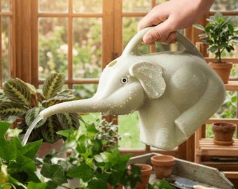 Elephant Watering Can, Cute Plant Watering Can, Indoor Garden Watering Pot, Decorative Watering Can for Houseplants, Gardening Gift