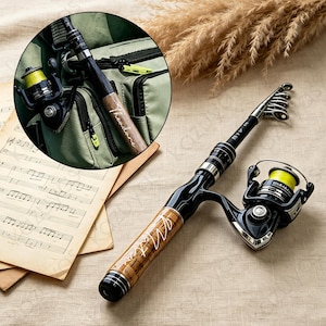 custom and commercially made fishing pol hodler Rod Holder - Wall Mounted & Holds 4 Rods Tackle Accessories A Craftsman's Studio - Time:3 Week Rental Solid Maple Fishing Rod