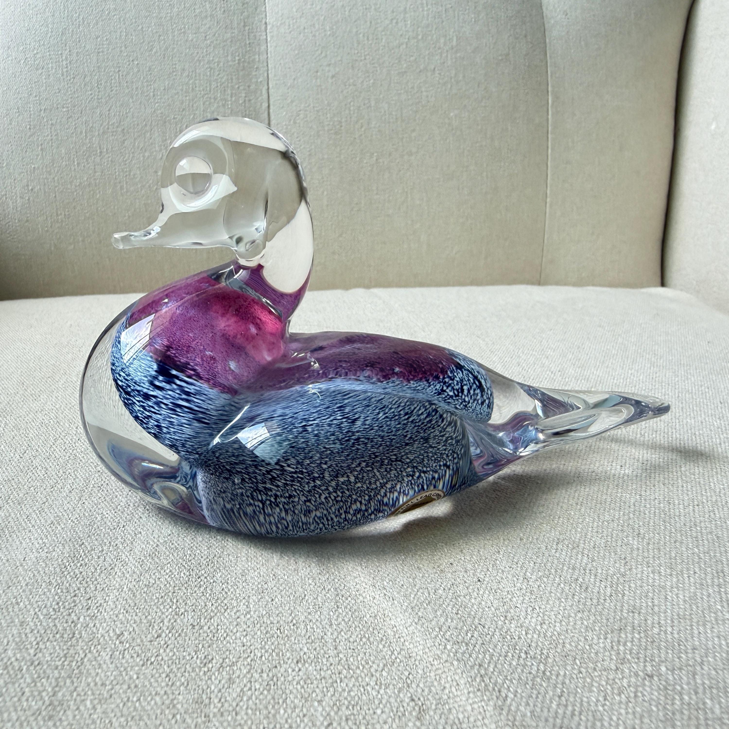スウェーデン製 Gränna Glasbruk アートガラス 花瓶 箱付き Granna Glass Sweden - Etsy