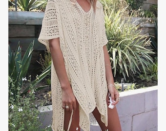 Women's Summer Swimsuit Bikini 2023 Beach Swimwear Crochet Cover up
