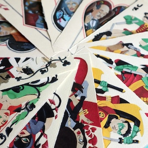 Batman art card prints - 3.375" x 5.25"