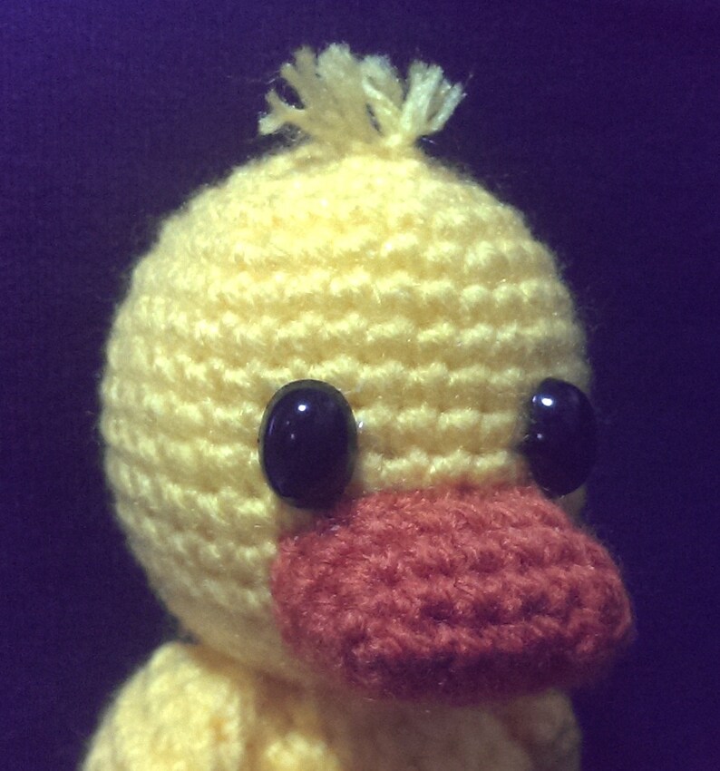 Custom Crochet Little Duck Amigurumi Etsy