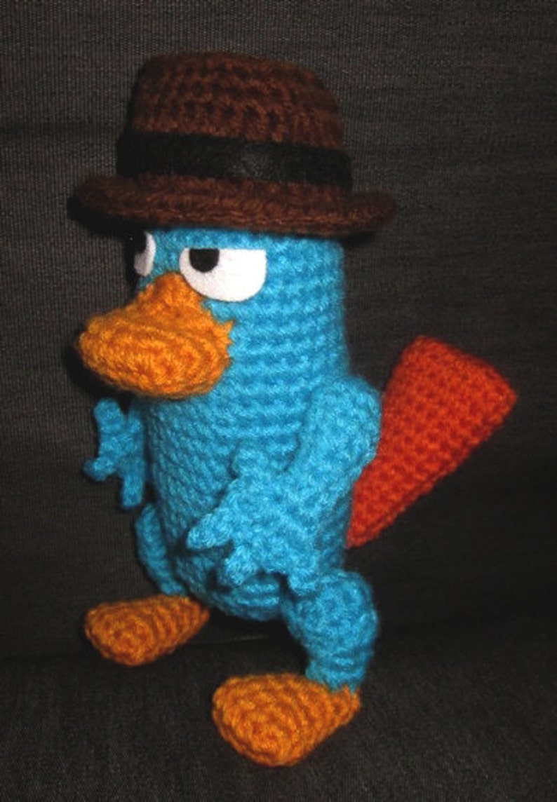 PATTERN Crochet Perry the Platypus Agent P Amigurumi Etsy