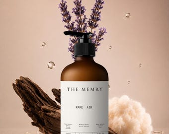 Rare Air - Oud for Greatness by INITIO Inspired Luxury Body Lotion - Personalized With Name or Message | Long Lasting | 8oz Glass Bottle