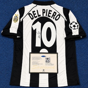 Juventus Del Piero Shirt - Etsy