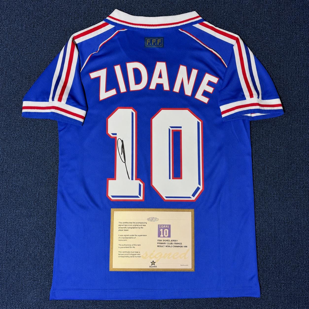 France 1998 zidane jersey - Etsy 日本