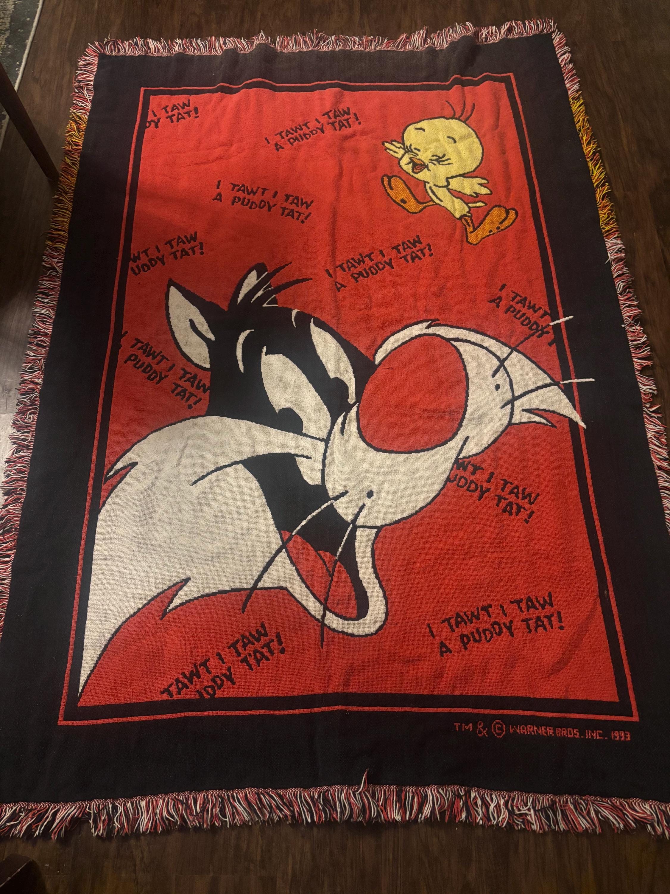 ヴィンテージ トゥイーティー ブランケット Vintage Tweety Bird Blanket - Etsy - Page 2