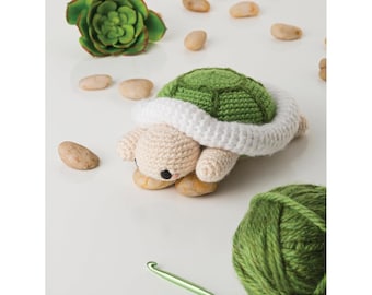 Wzór na szydełkowego żółwia amigurumi w formacie PDF Pobierz wzór Pluszowy miś pluszowy Łatwy dla początkujących