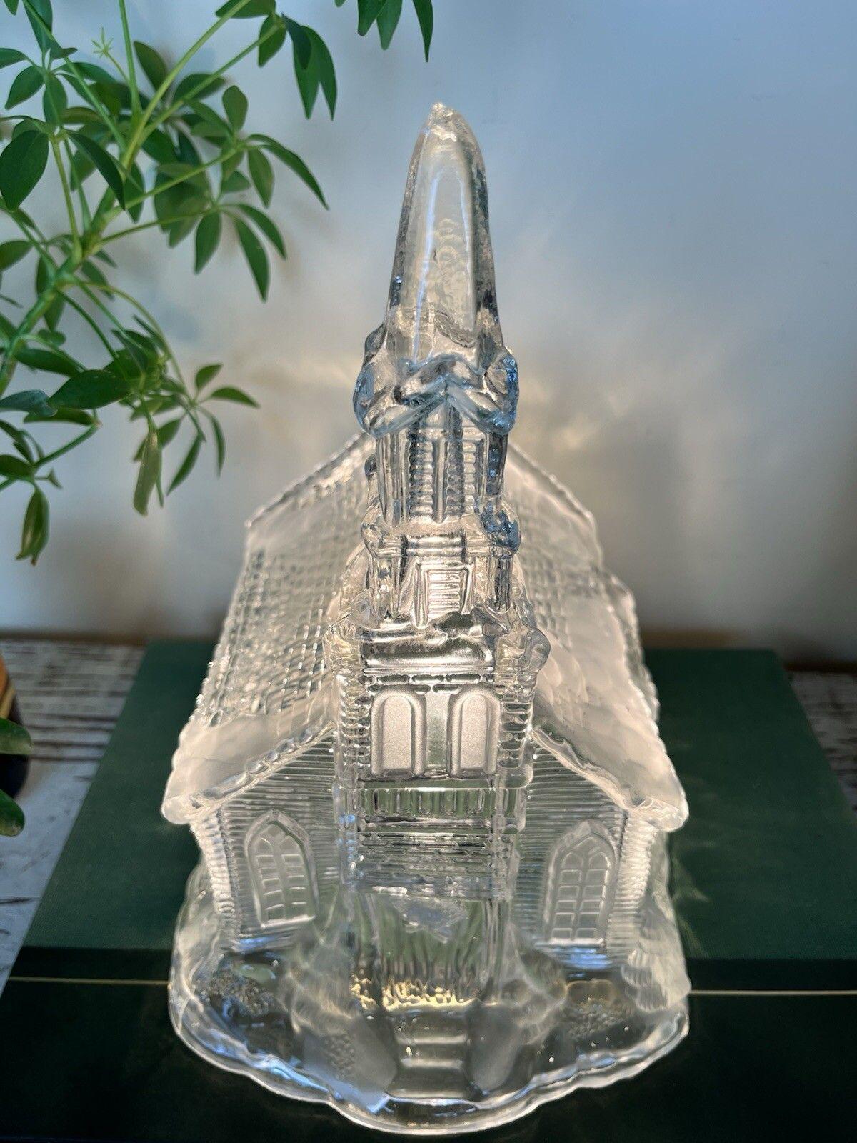 クリスマス 教会 オブジェ ライトアップ Vintage Christmas Light up Church - Etsy