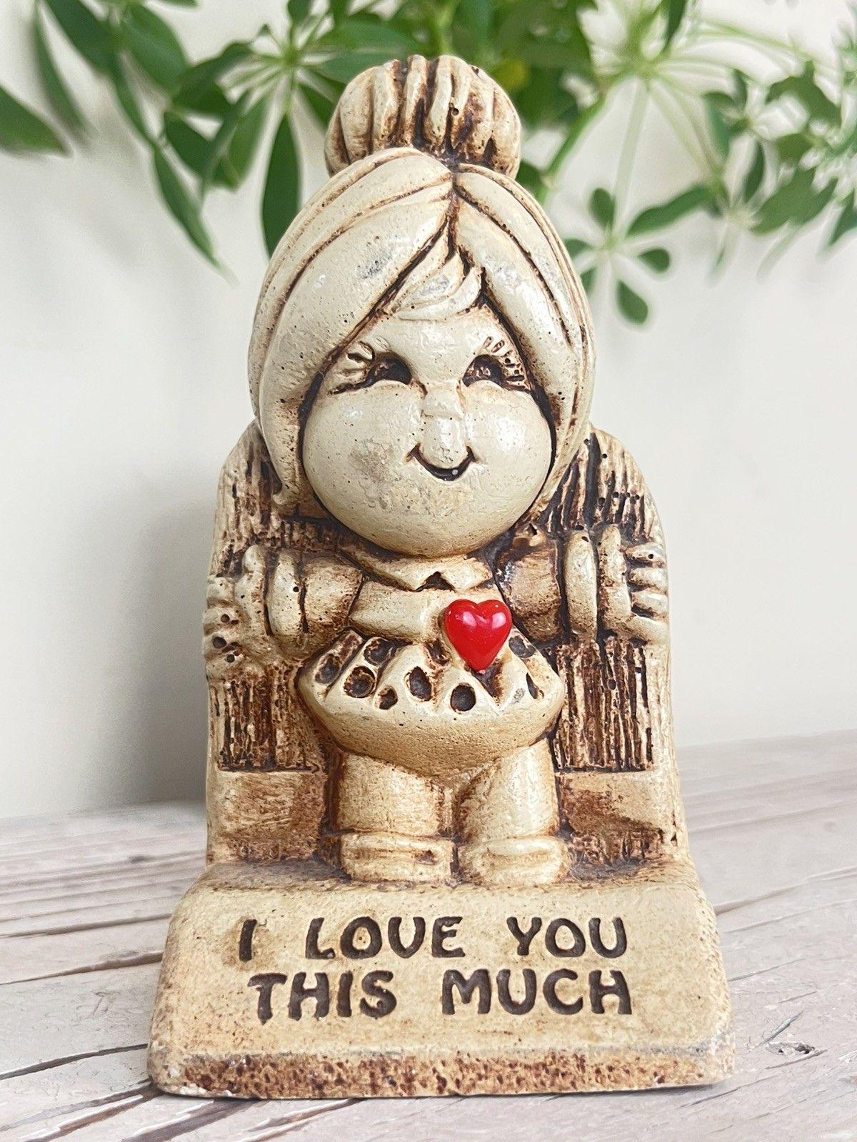 1970 I Love You This Much Figure - Etsy