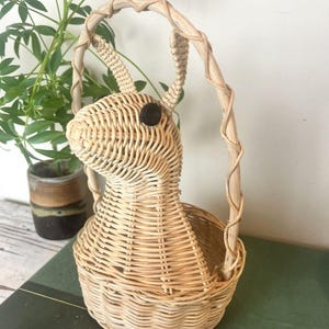 イースターバニー バスケット ヴィンテージ 80's Easter Basket - Etsy