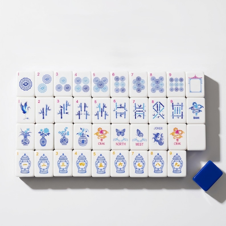 The Ginger Jar Mahjong Tiles 2
