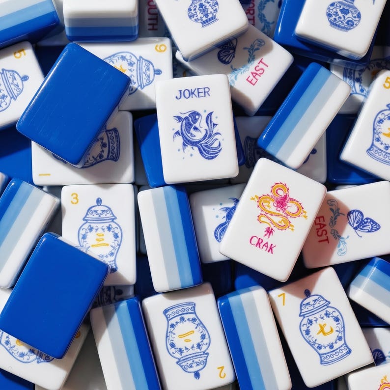 The Ginger Jar Mahjong Tiles 1