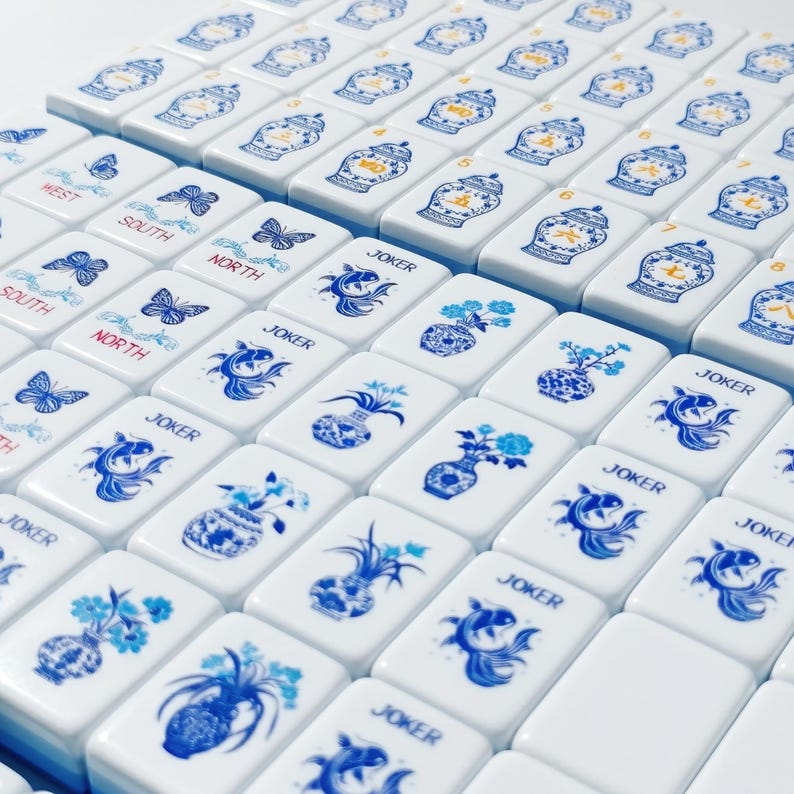 The Ginger Jar Mahjong Tiles 6