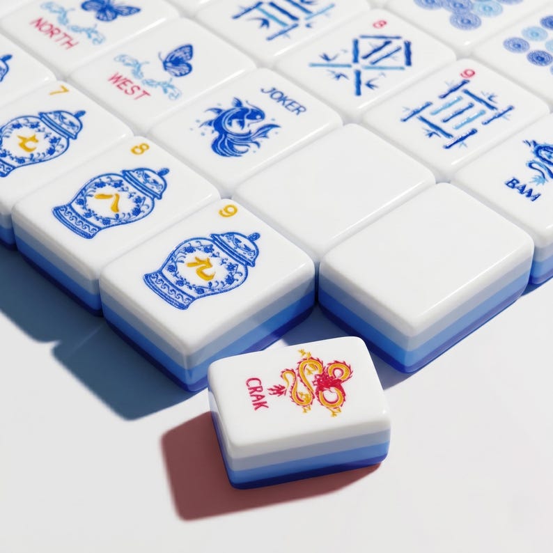 The Ginger Jar Mahjong Tiles 4