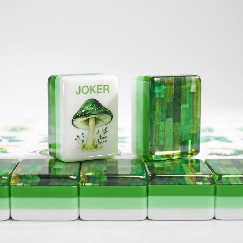 Emerald Canopy Mahjong Tiles 3