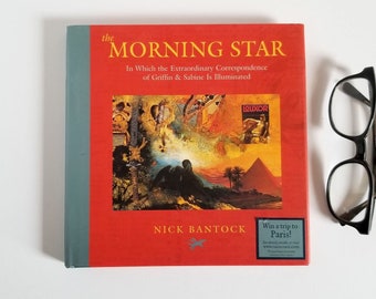 The Morning Star by Nick Bantock - Vintage Griffin and Sabine Book - 2003 Illustrated Hardcover Art Book w Dust Jacket