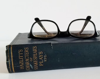 Characters of Shakespeare's Plays & Lectures on The English Poets - William Hazlitt - Antique 1908 Hardcover Book