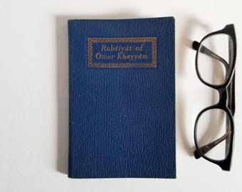 The Rubaiyat of Omar Khayyam - Vintage Illustrated Poetry Book - Edward Fitzgerald English Translation