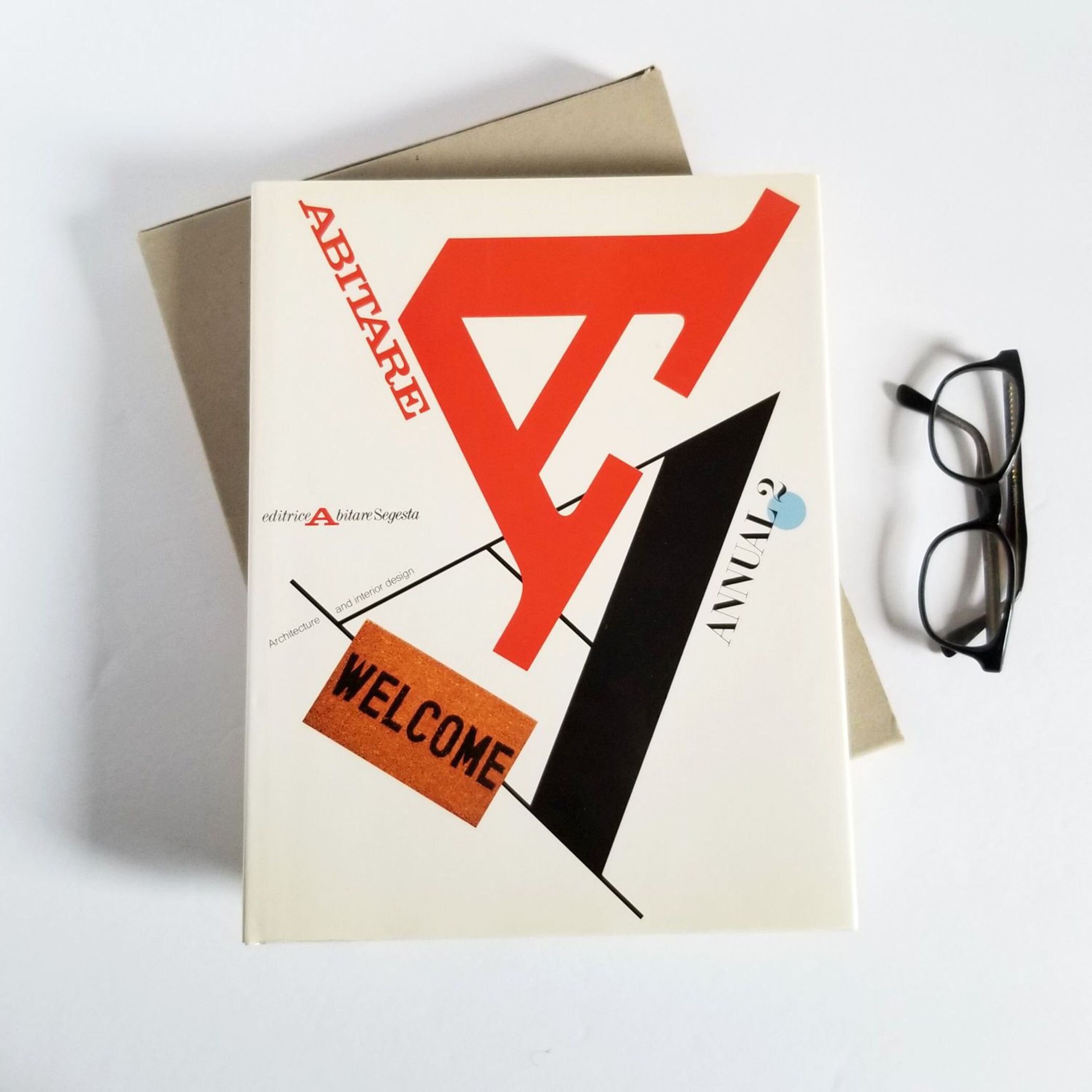 Abitare Annual 2 - Vintage Italian Interior Design Book W Slipcase