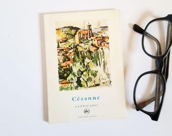 Cezanne Landscapes - Vintage Illustrated Pocket Size Art History Book - As Is