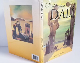 Salvador Dali Surrealism Art Book - Vintage Illustrated Hardcover