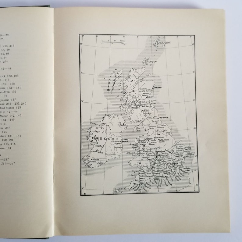 British Photography Art Book Picturesque Great Britain by E O Hoppé Vintage 1926 Green Hardcover Book Architecture & Landscape image 8