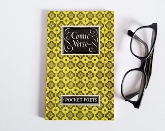 Comic Verse - Paperback Book of Humorous Poetry - Vintage First Edition Pocket Poets Book