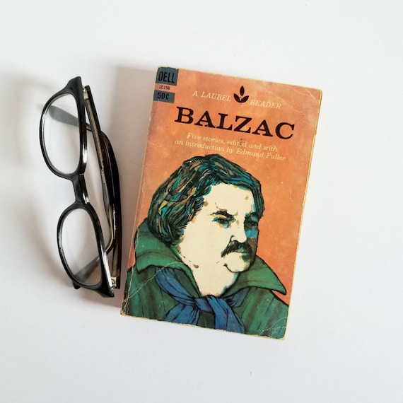 神秘の書　オノレ・ド・バルザック　Honor de Balzac Five Stories - Honoré De Balzac - Vintage Dell Paperback Book
